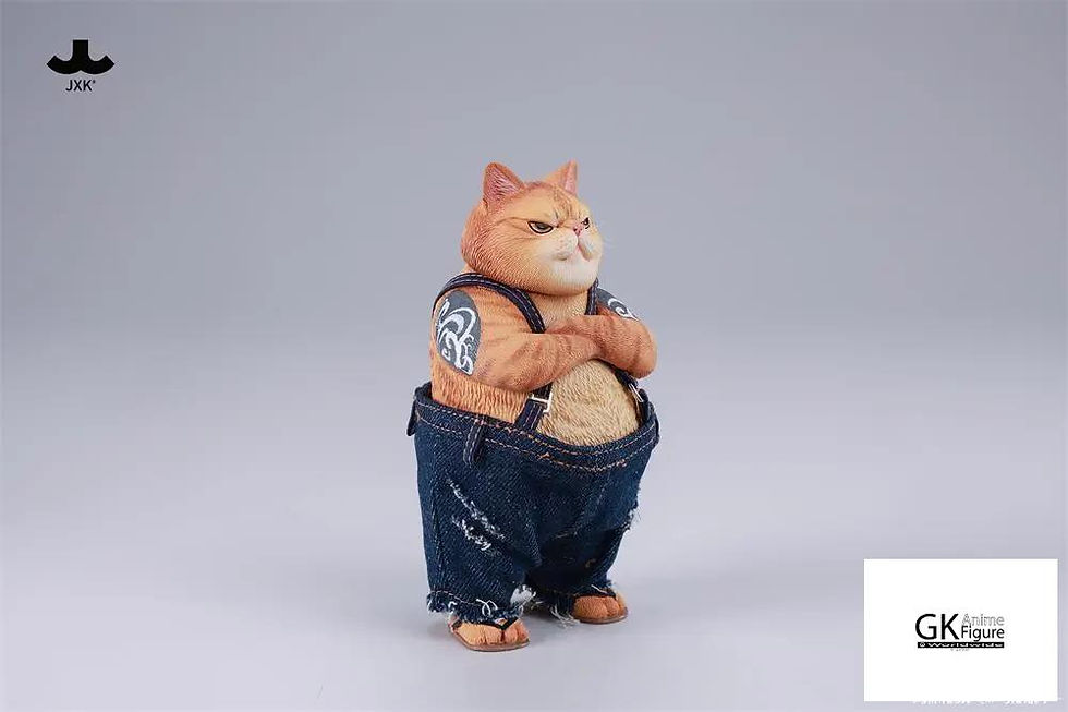 Thumbnail: 【PRE-ORDER】JXK - Tough-guy Cat JXK314 (Licensed) Resin Statue GK Anime Figure