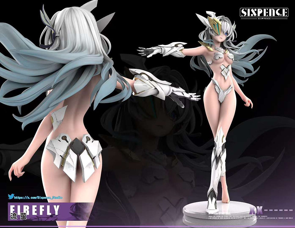 Thumbnail: 【PRE-ORDER】 Sixpence Studio - Firefly Liu Ying Honkai: Star Rail Resin Statue GK