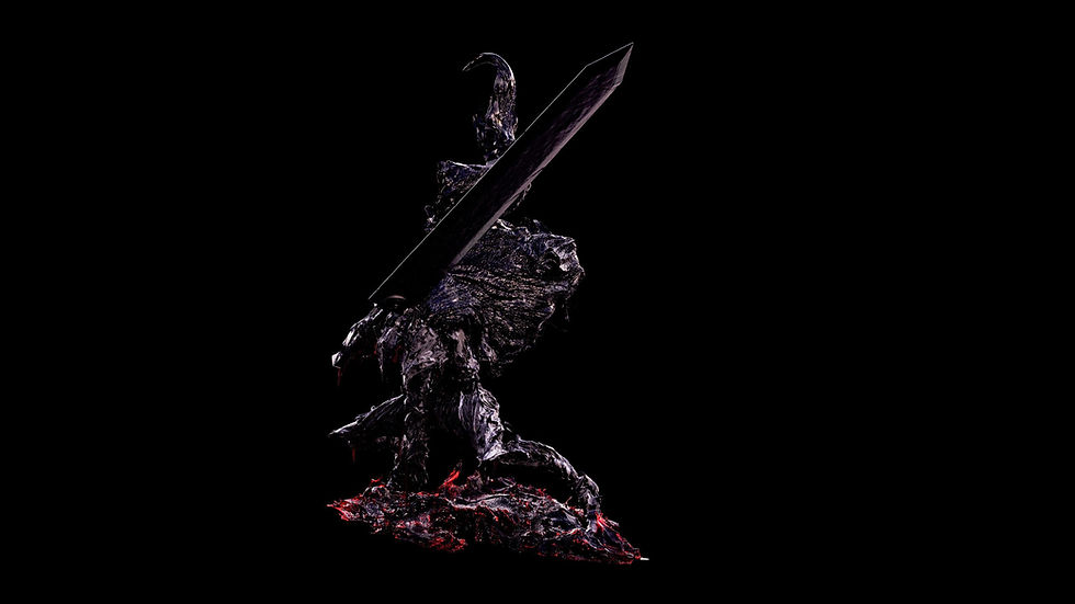 Thumbnail: 【READY STOCK】 Iron Curtain Studio - Berserk Guts Berserker Armor Resin Statue GK