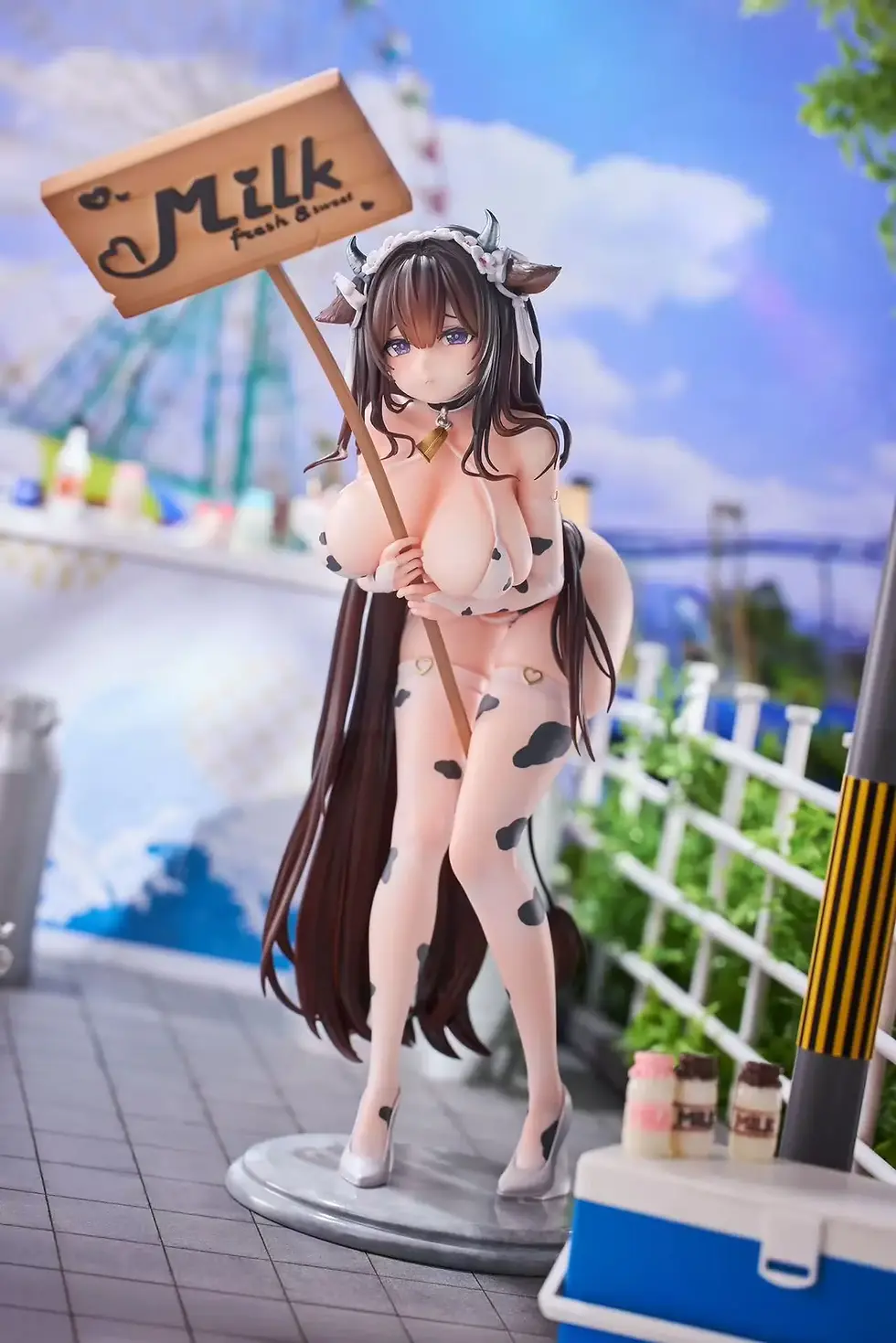 Thumbnail: 【PRE-ORDER】CircleMax Studio - Kashino Cow Girl's Milk Time Azur Lane Resin