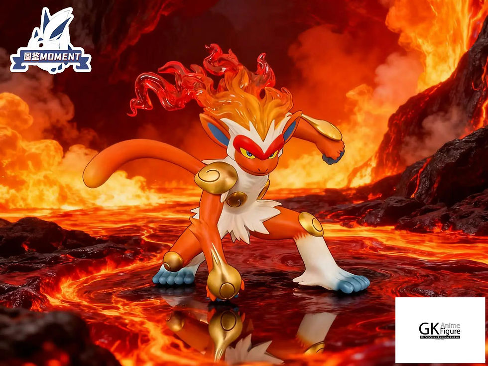 Thumbnail: 【PRE-ORDER】MOMENT Studio - Infernape Evolution Group Pokémon Resin Statue GK