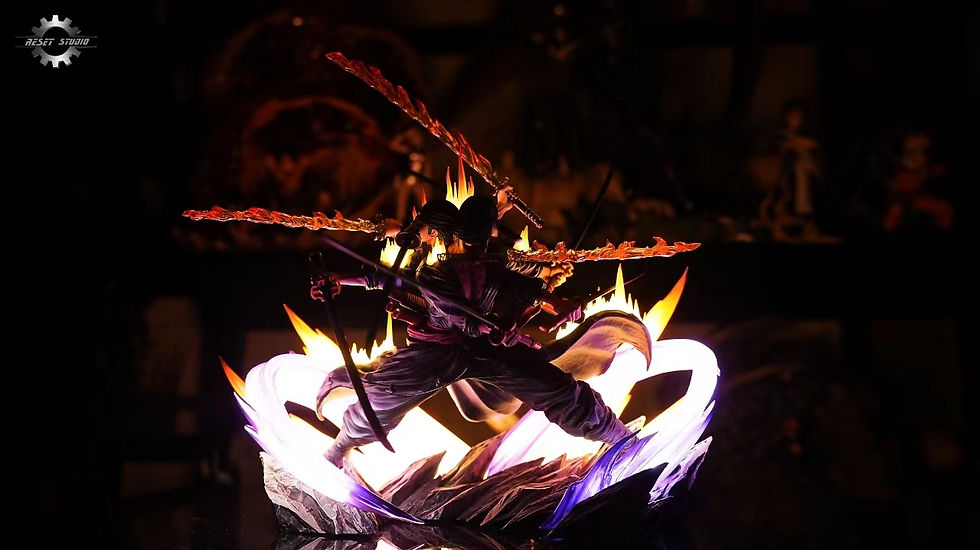 Thumbnail: Zoro One Piece Resin Statue (Pre-Order) | Reset Studio