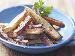 Frites de panais au miel et aux épices