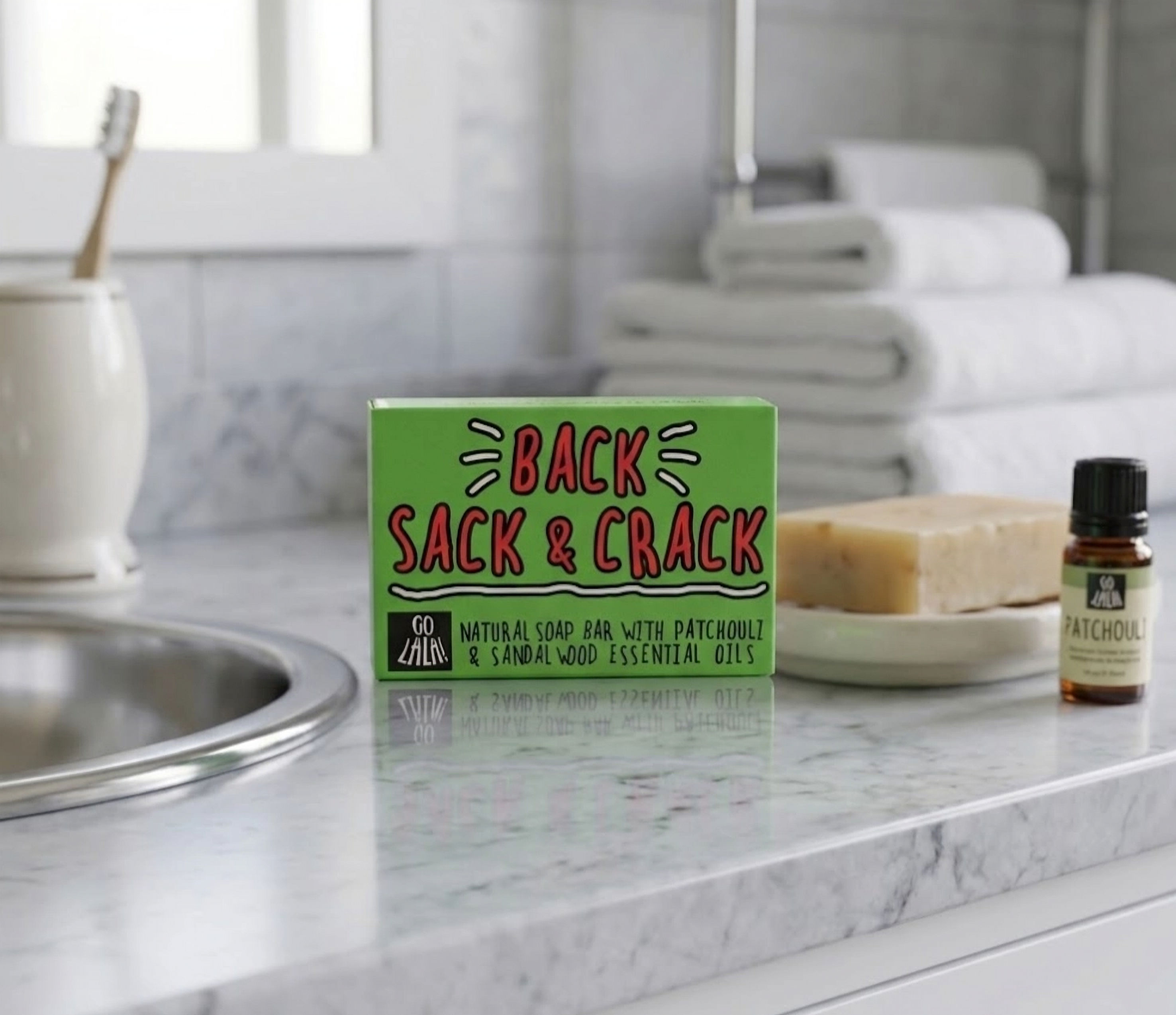 Back, Sack & Crack Soap Bar