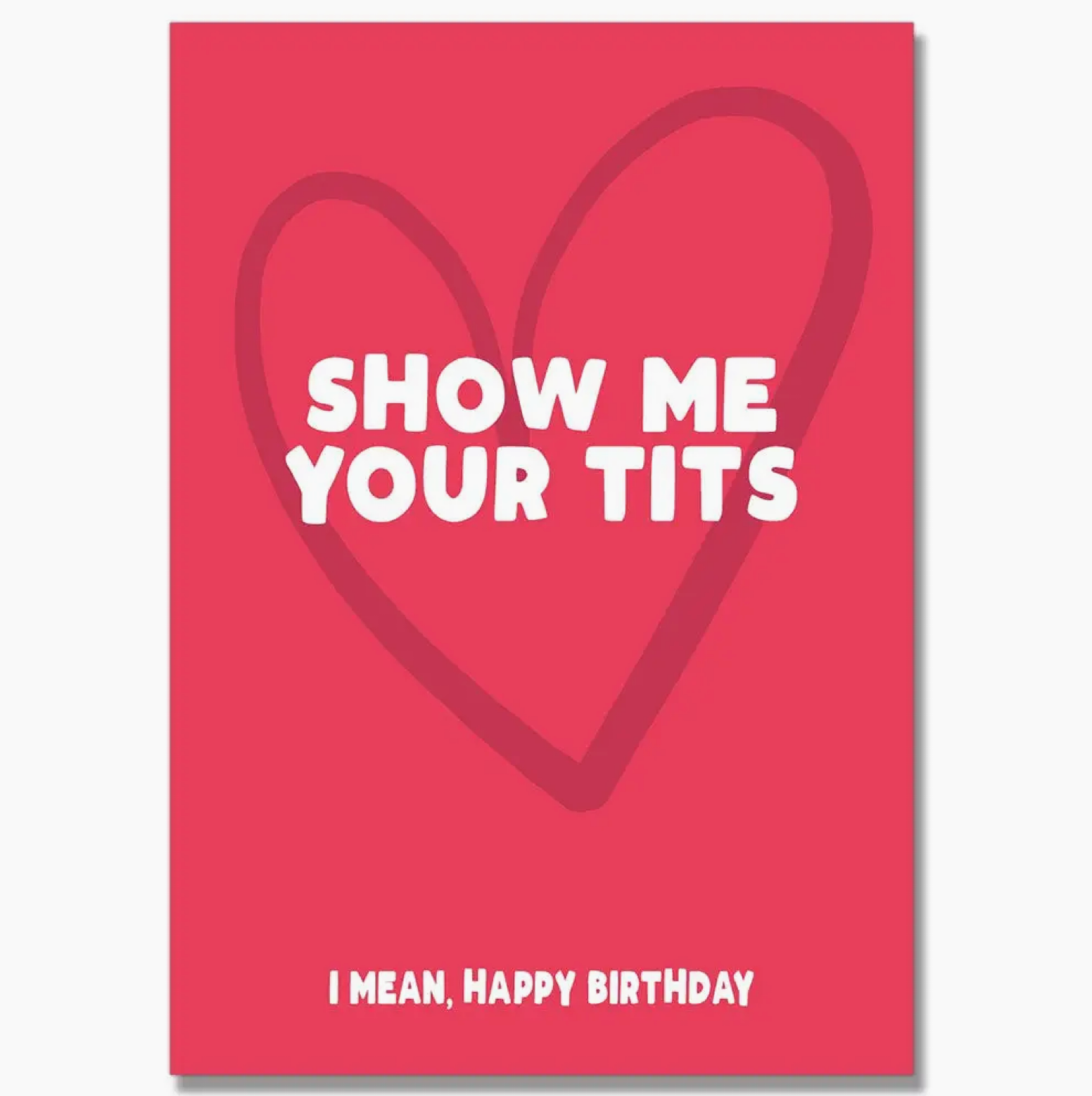 Funny Couples Card Front View