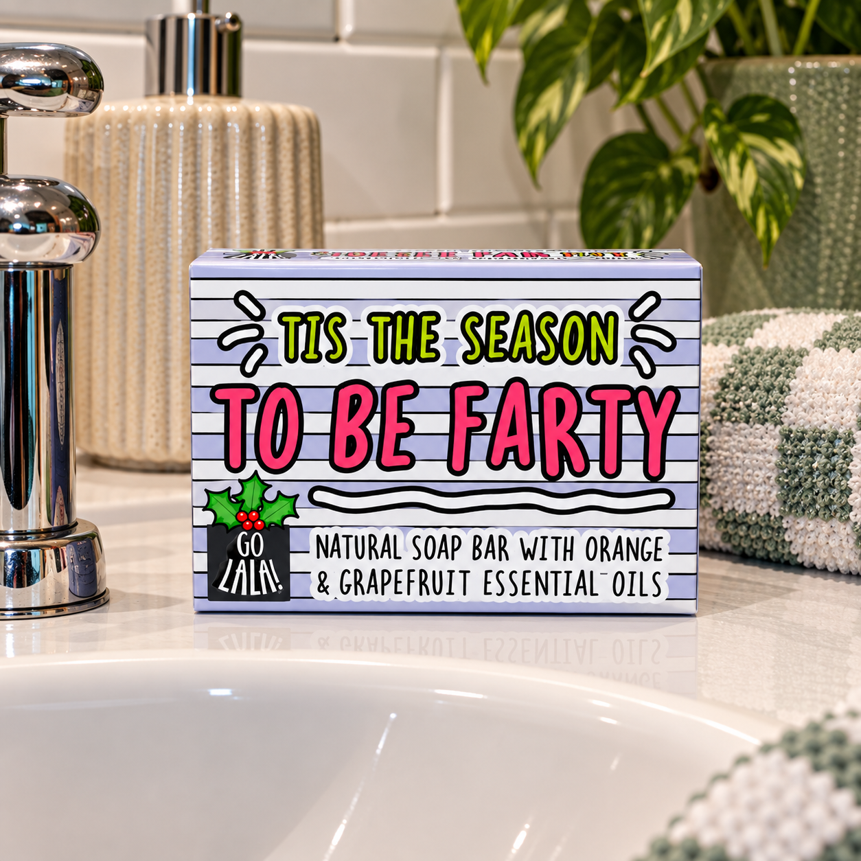 ’Tis the Season to Be Farty Soap Bar