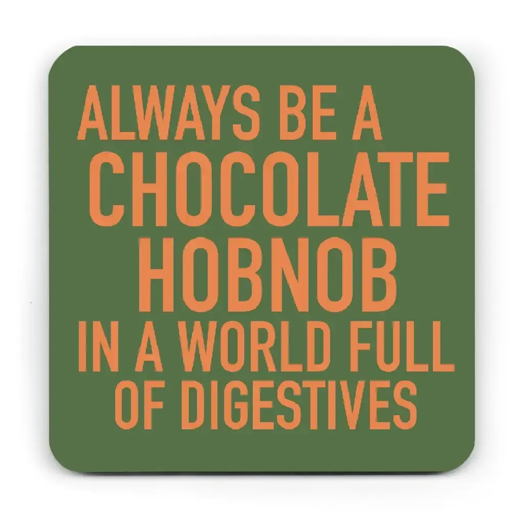 Chocolate Biscuit Coaster