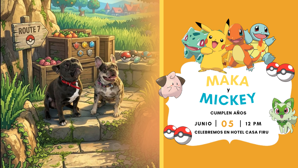 La PokéFiesta de Maka y Mickey 🎉⚡