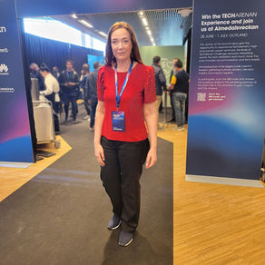 Expressing gratitude to Stockholm and Techarenan for an incredible day!