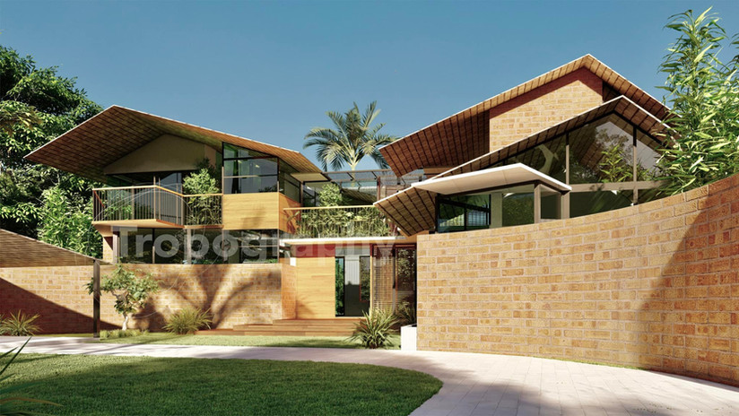 Private Villa, Tropical Modern Architecture