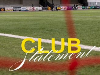 Club Statement - Thank you