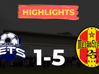 HIGHLIGHTS: Modbury Jets 1-5 MetroStars