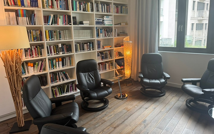 Bibliothek in psychotherapeutischer Praxis