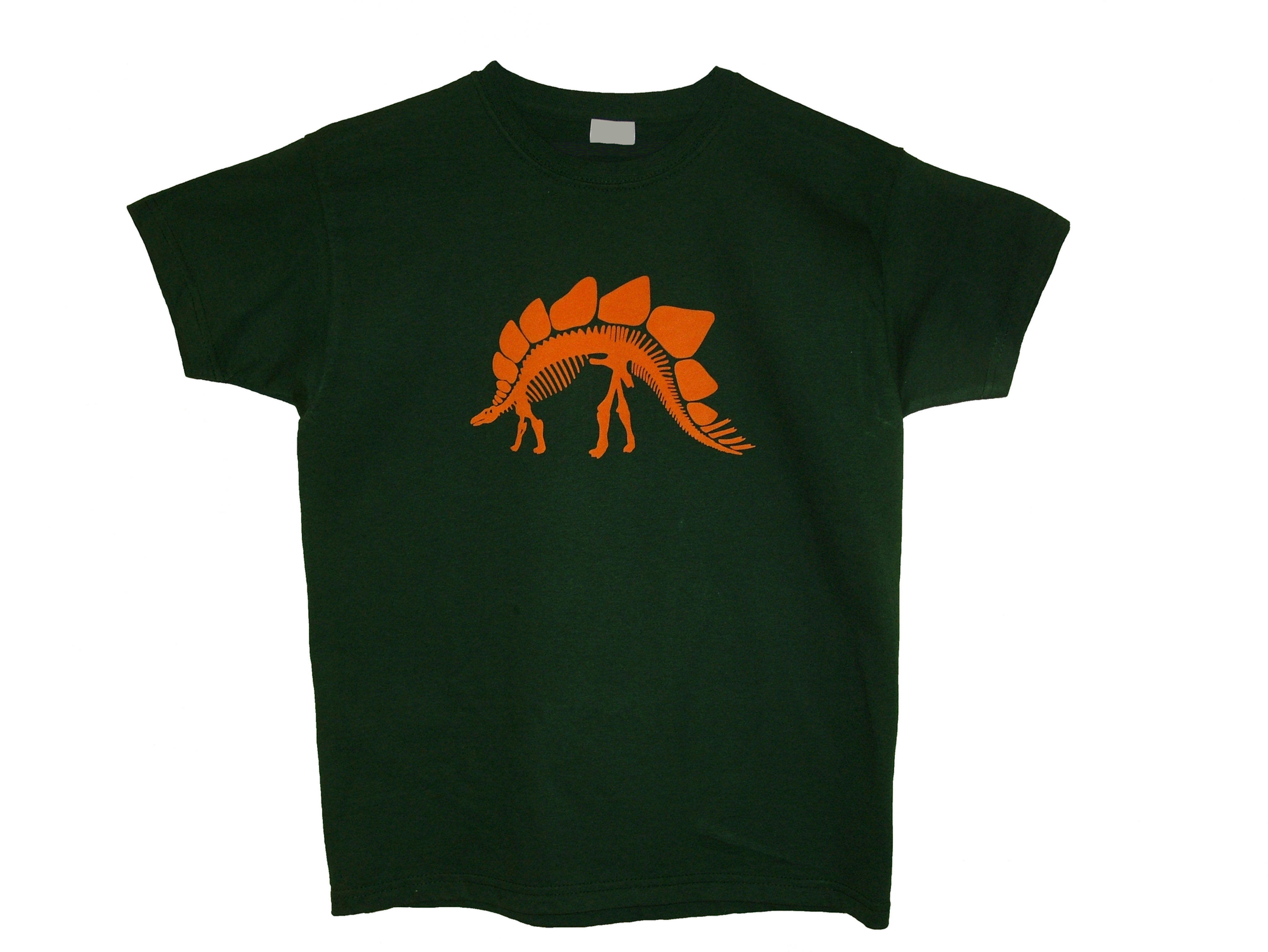Stegosaurus - Dinosaur Skeleton Kids T-Shirt