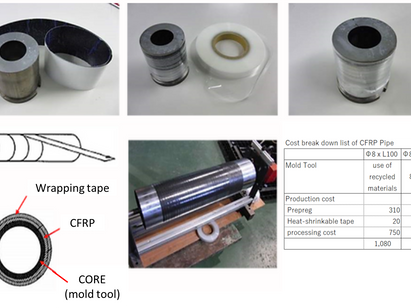 CFRP: Investigation of low-cost moulding methods (2)