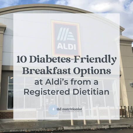 10 Diabetes-Friendly Breakfast Options at Aldi’s from a Registered Dietitian