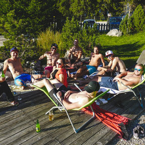 Teamurlaub ist geplant. 
