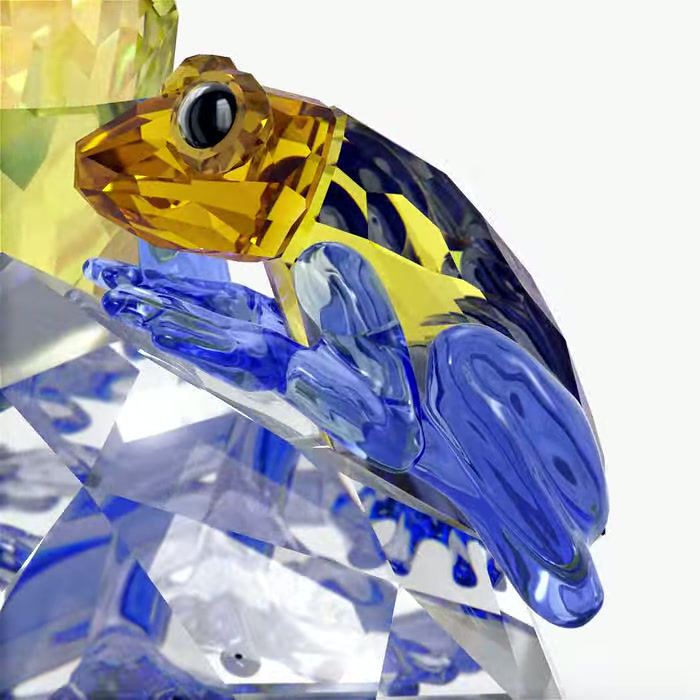 Miniatura: SWAROVSKI FROG AND BABY