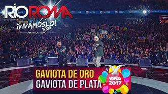 RÍO ROMA CIERRA LA TERCERA NOCHE DEL FESTIVAL DE VIÑA DEL MAR.