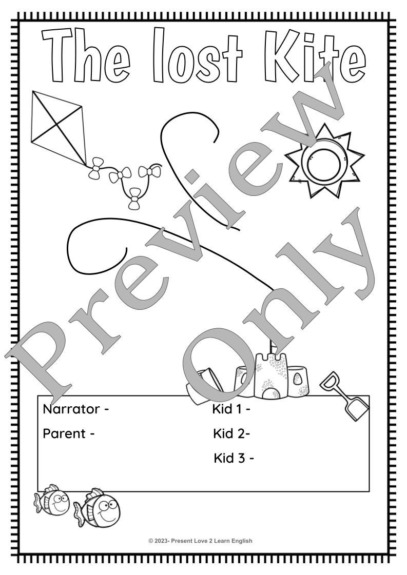 Thumbnail: Summer Reader's Theater | Reading Fluency| The Lost Kite