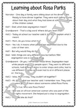 Miniatura: Black History Month Activity | Womens History Month Readers Theater | Rosa Parks