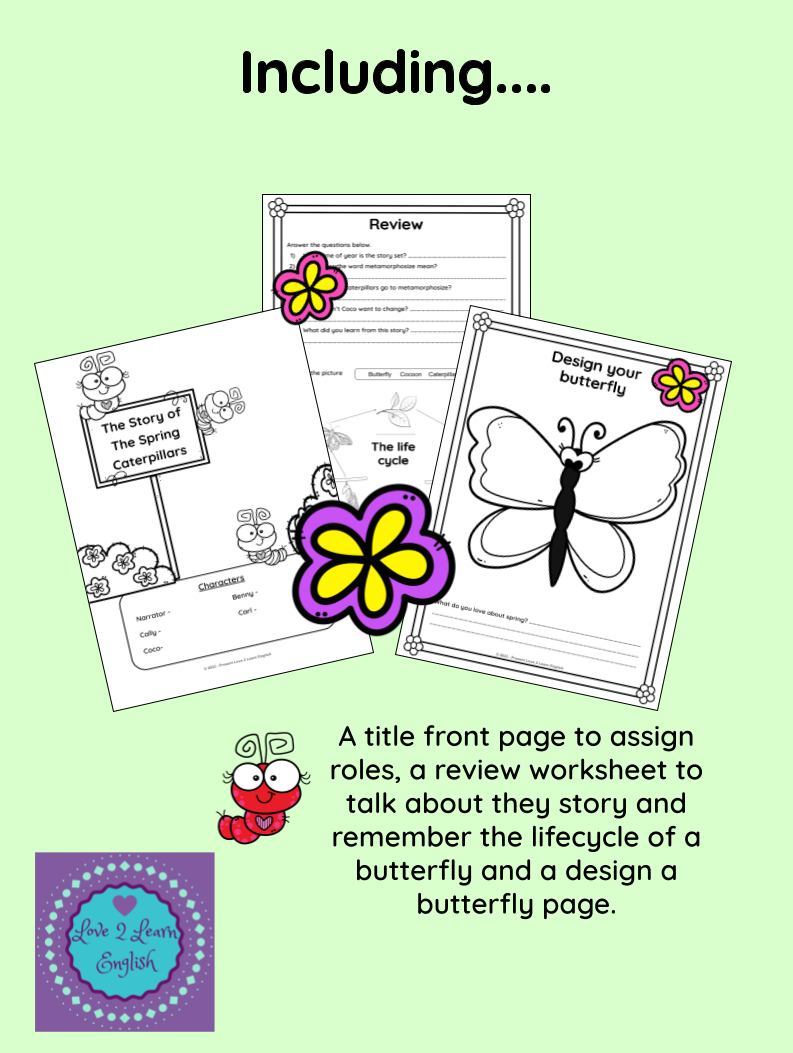 Thumbnail: The Story Of The Spring Caterpillars Reader's Theater