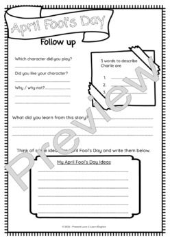 Miniatura: April Fools Activity | Readers Theater | Script | Reading Fluency Practice |
