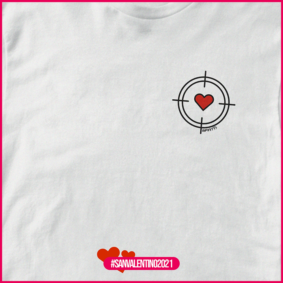 Thumbnail: T-shirt Cupido e Bersaglio cuore