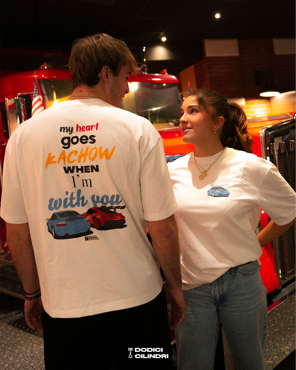 T-shirt "Side by side" couple