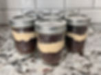 Chocolate, Salted Caramel Cake Jar