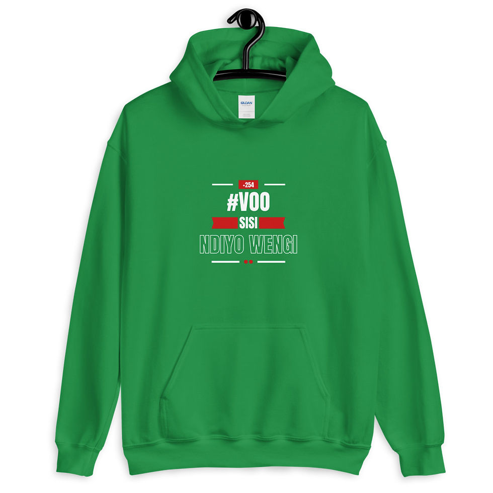 Thumbnail: #VOO Sisi Ndiyo Wengi Unisex Hoodie