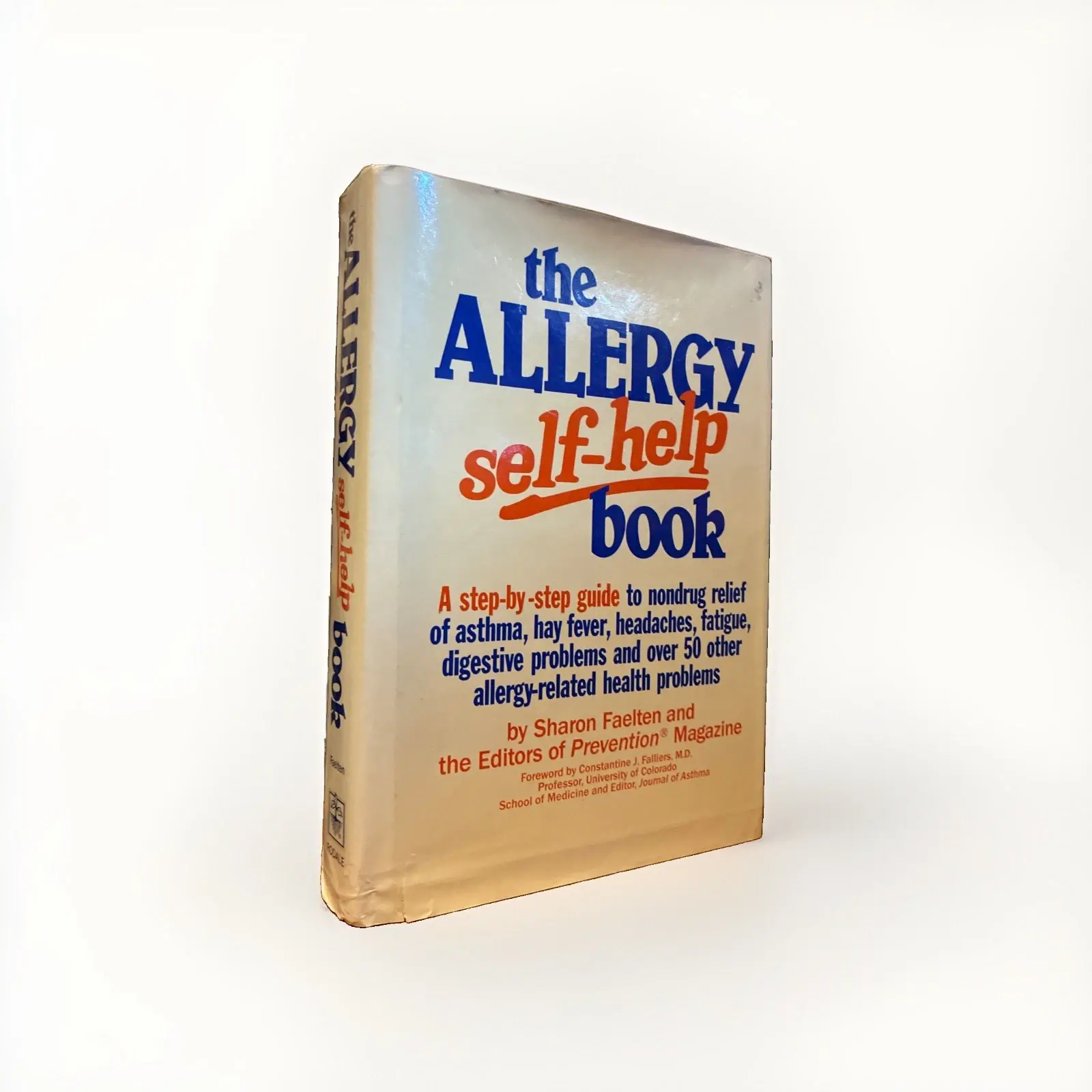The Allergy Self-Help Book by Sharon Faelton and Editors of Prevention Magazine