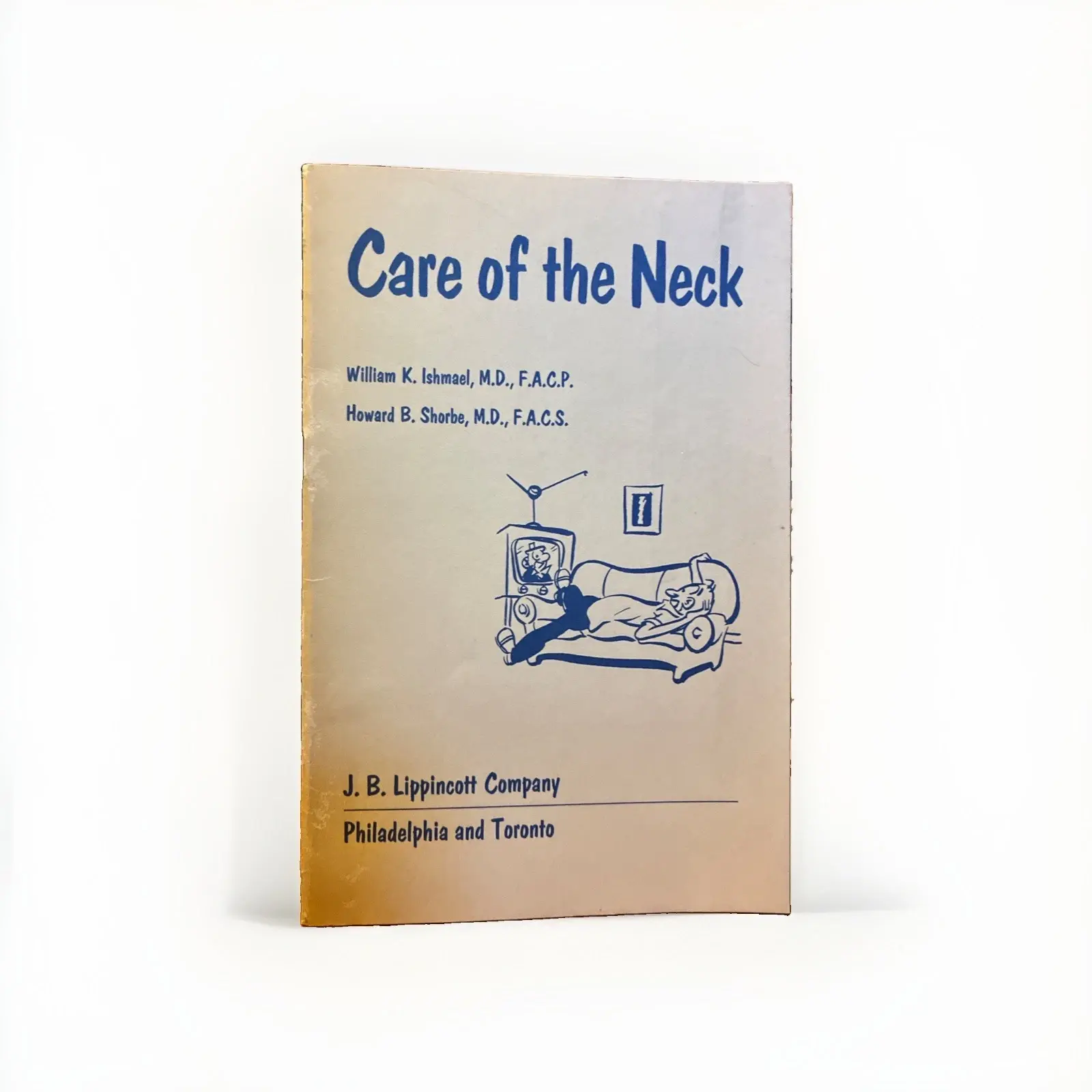 Care of the Neck Sleep Posture Exercise Vintage 1966