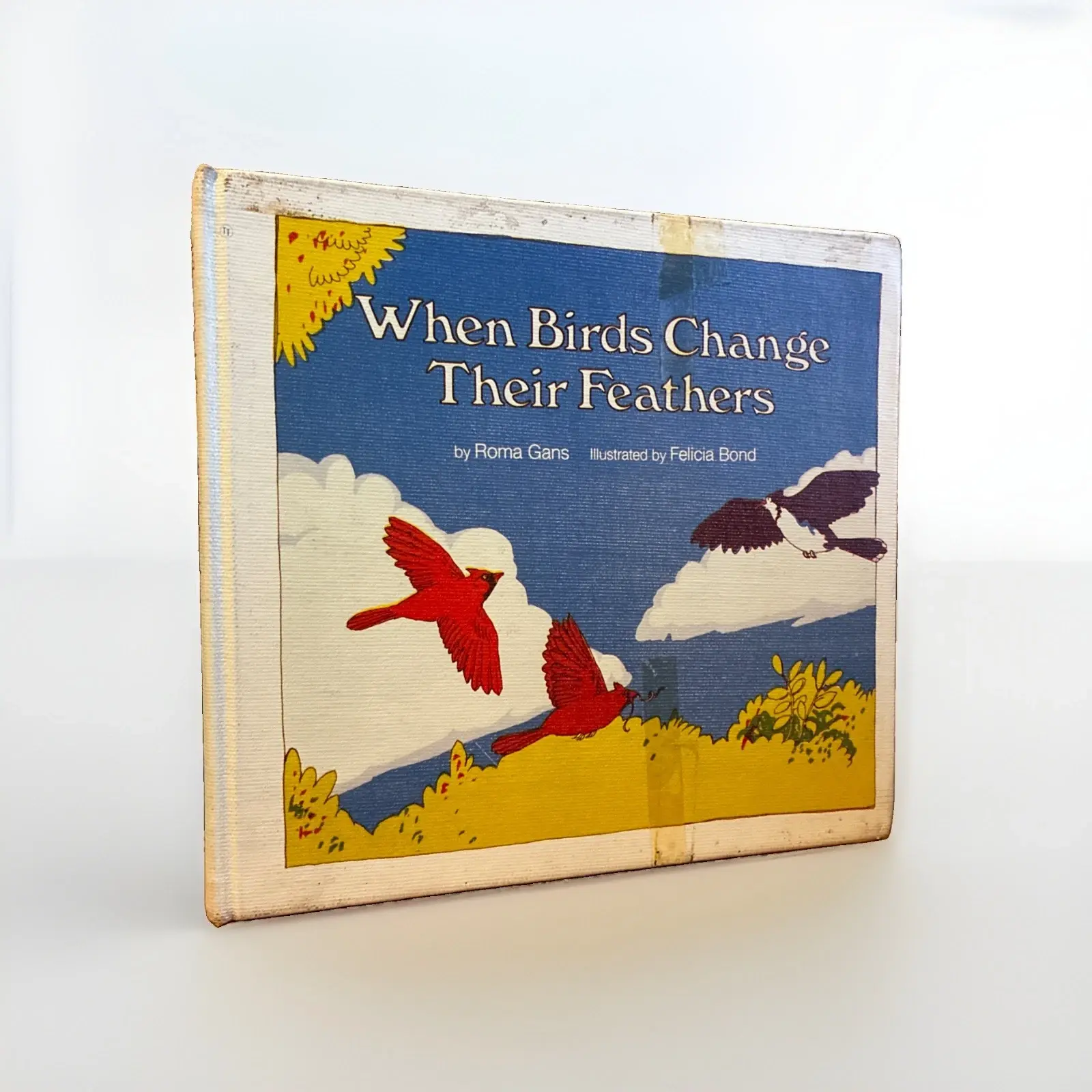 When Birds Change Their Feathers by Roma Gans - hardcover book 1980 1st edition