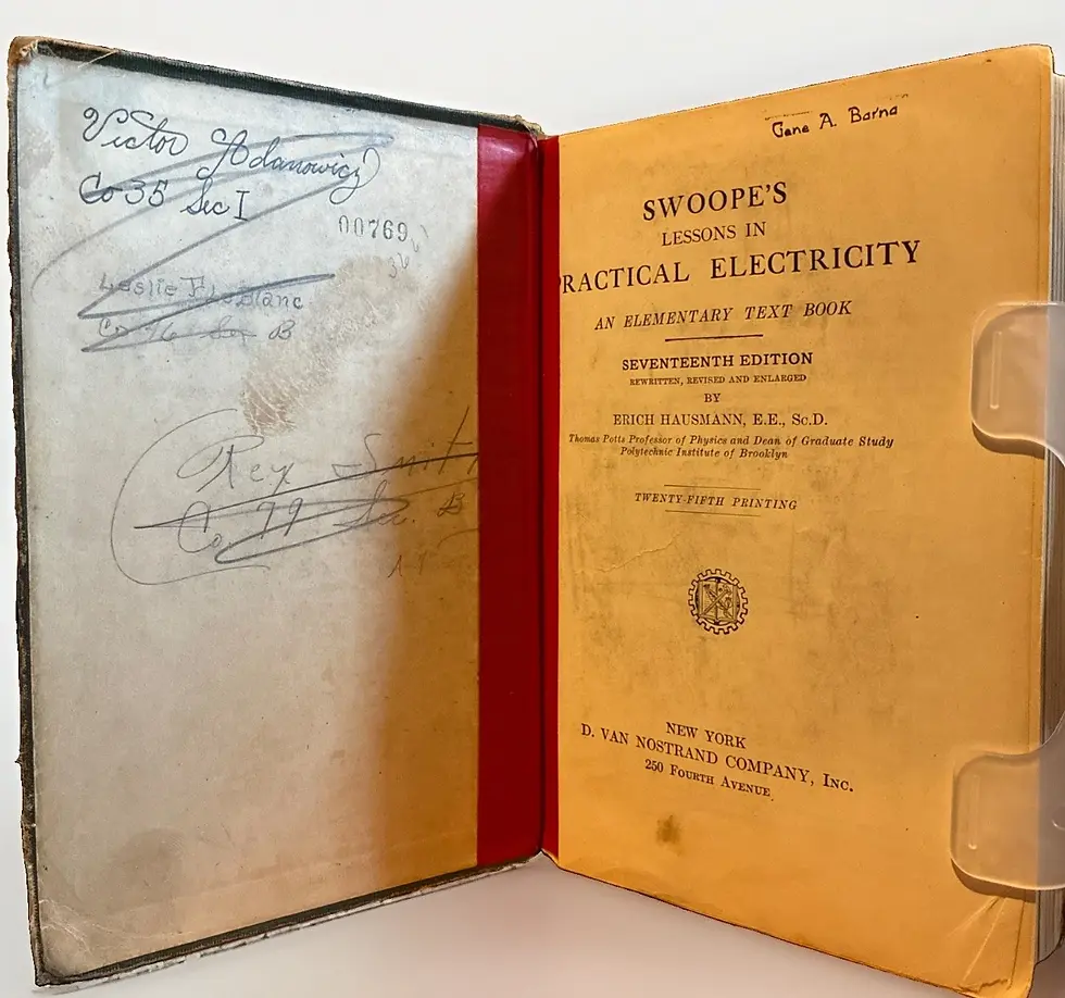 Thumbnail: Lessons in PRACTICAL ELECTRICITY by C. Walton Swoope* 1926 Hardcover Illustrated