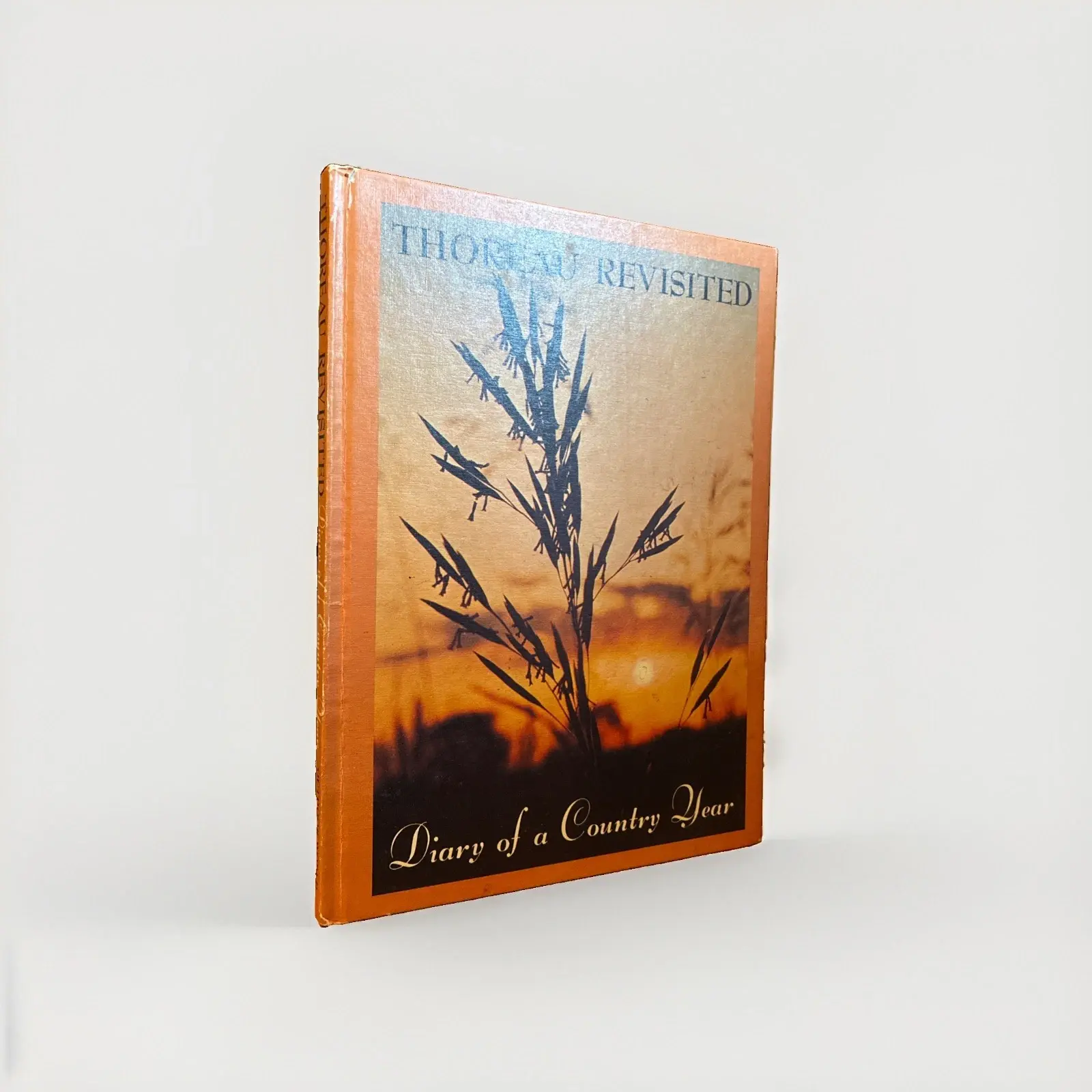 Thoreau Revisited Nature Photography Hardcover Book Stephen Krasemann 1973