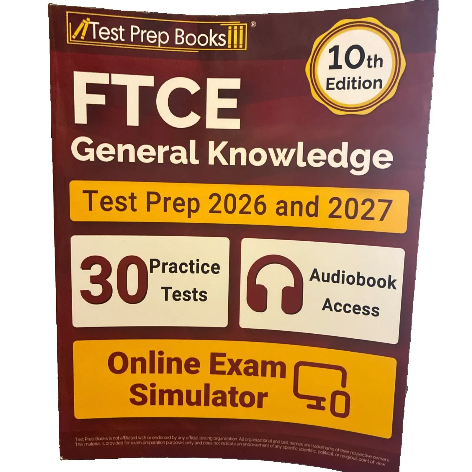 FTCE General Knowledge Test Prep 2026 and 2027: 30 Full-Length Practice Exams