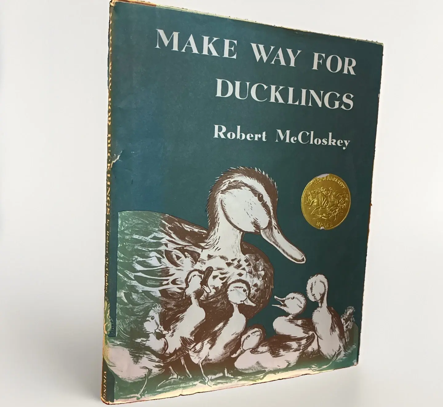 Make Way for Ducklings by Robert McCloskey (1941, Hardcover)