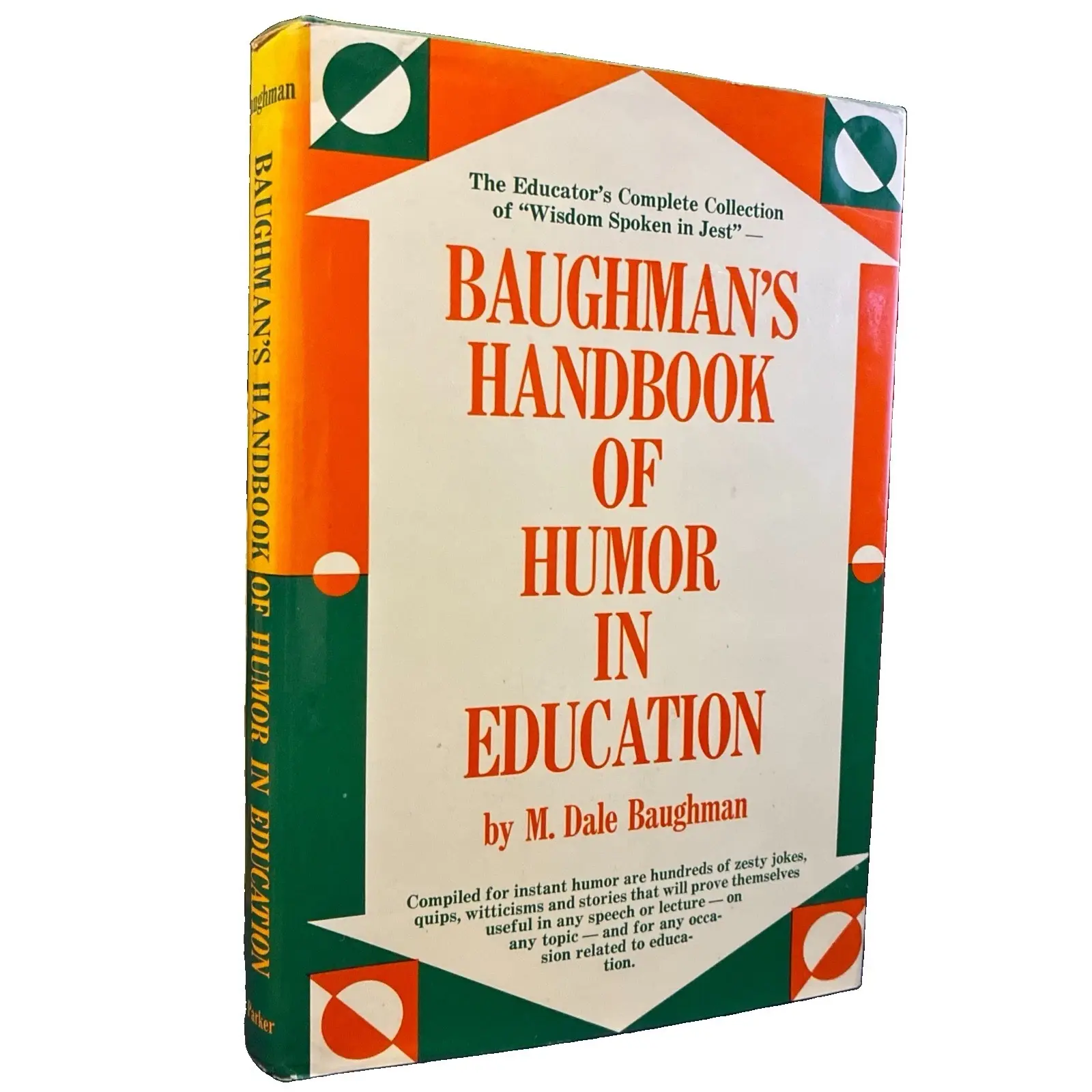 Baughman's Handbook of Humor in Education Hardcover M. Dale Baugh