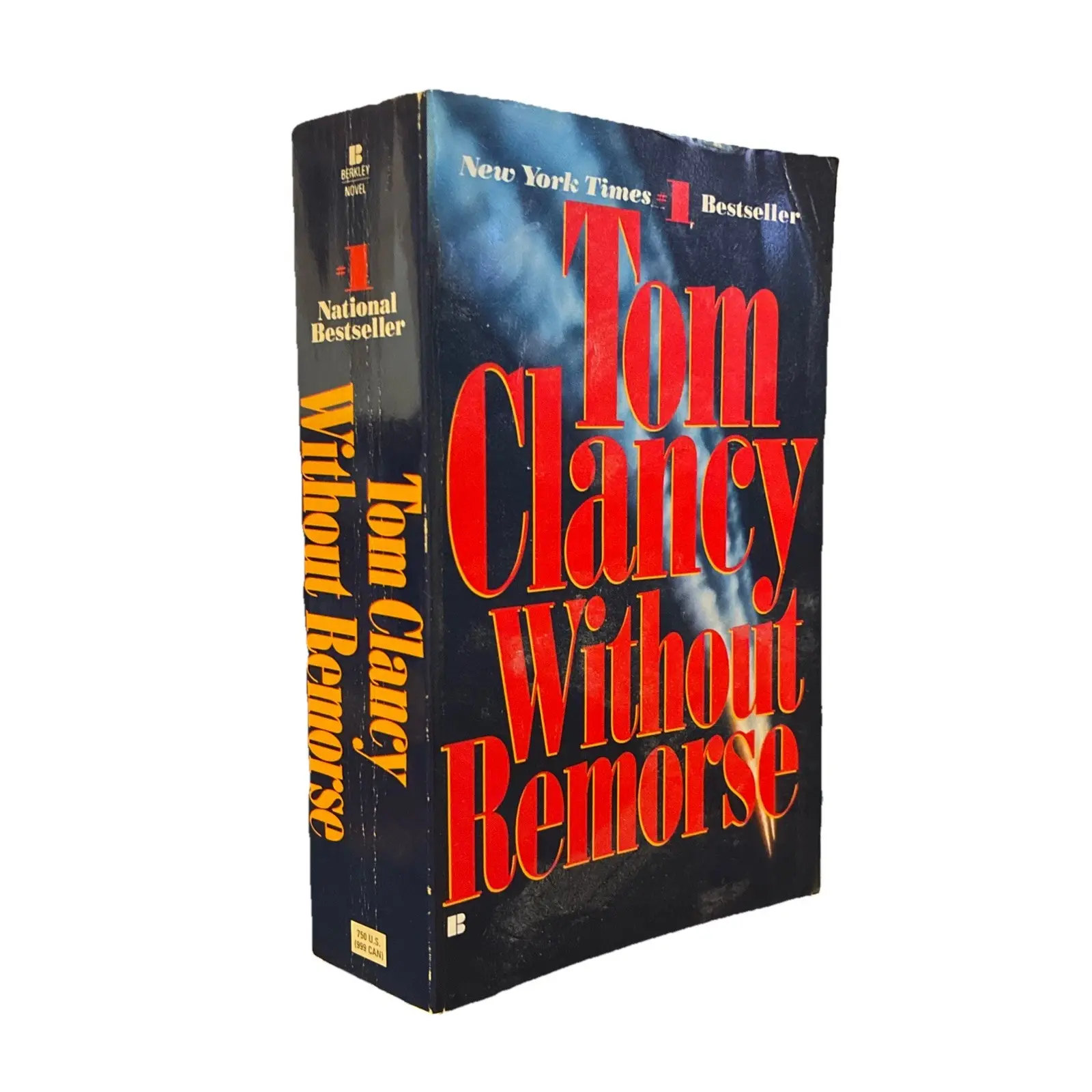 Without Remorse by Tom Clancy (1994, Mass Market)