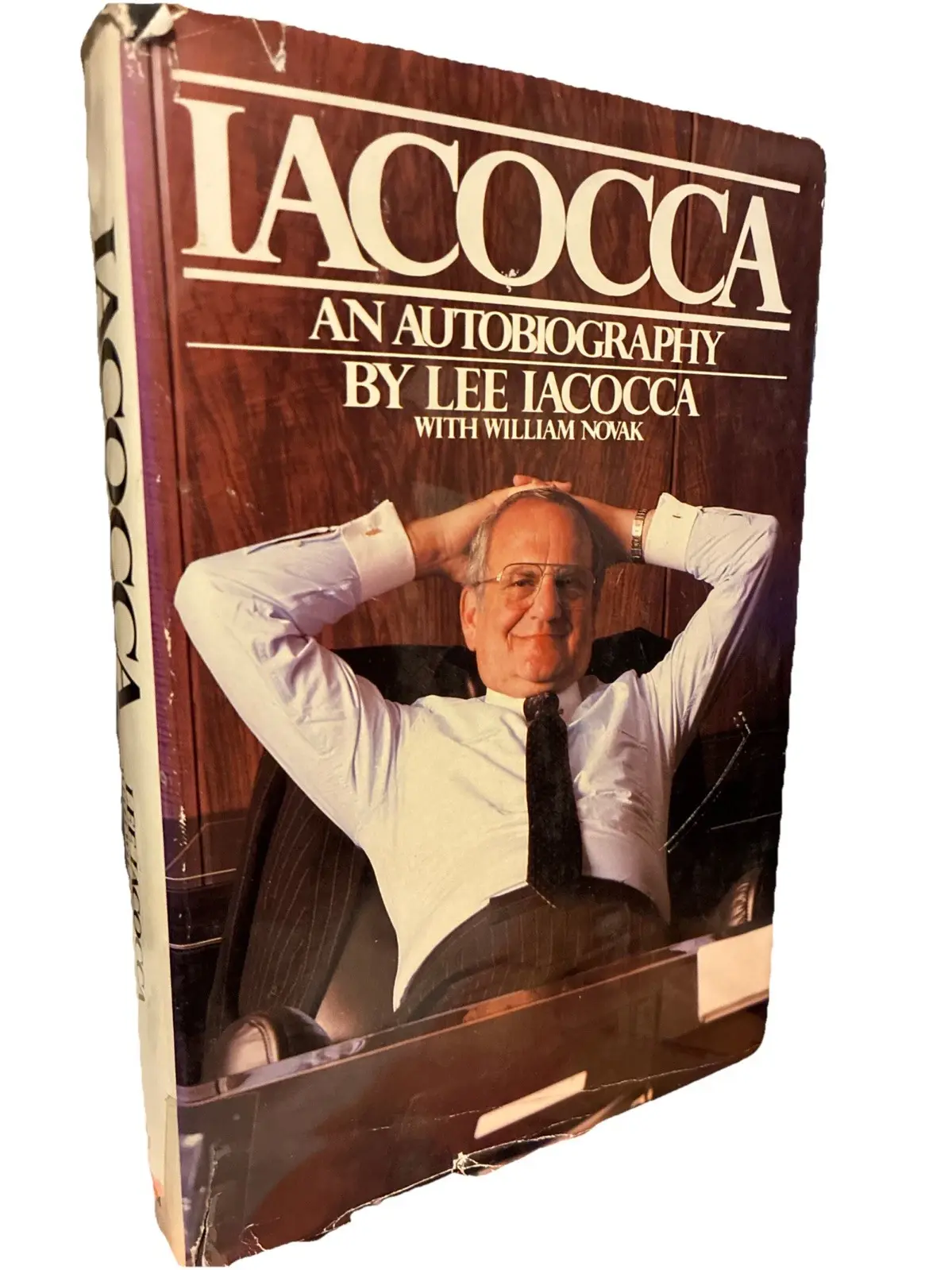 Iacocca : An Autobiography by Lee Iacocca and William Novak (1985, Hardcover)