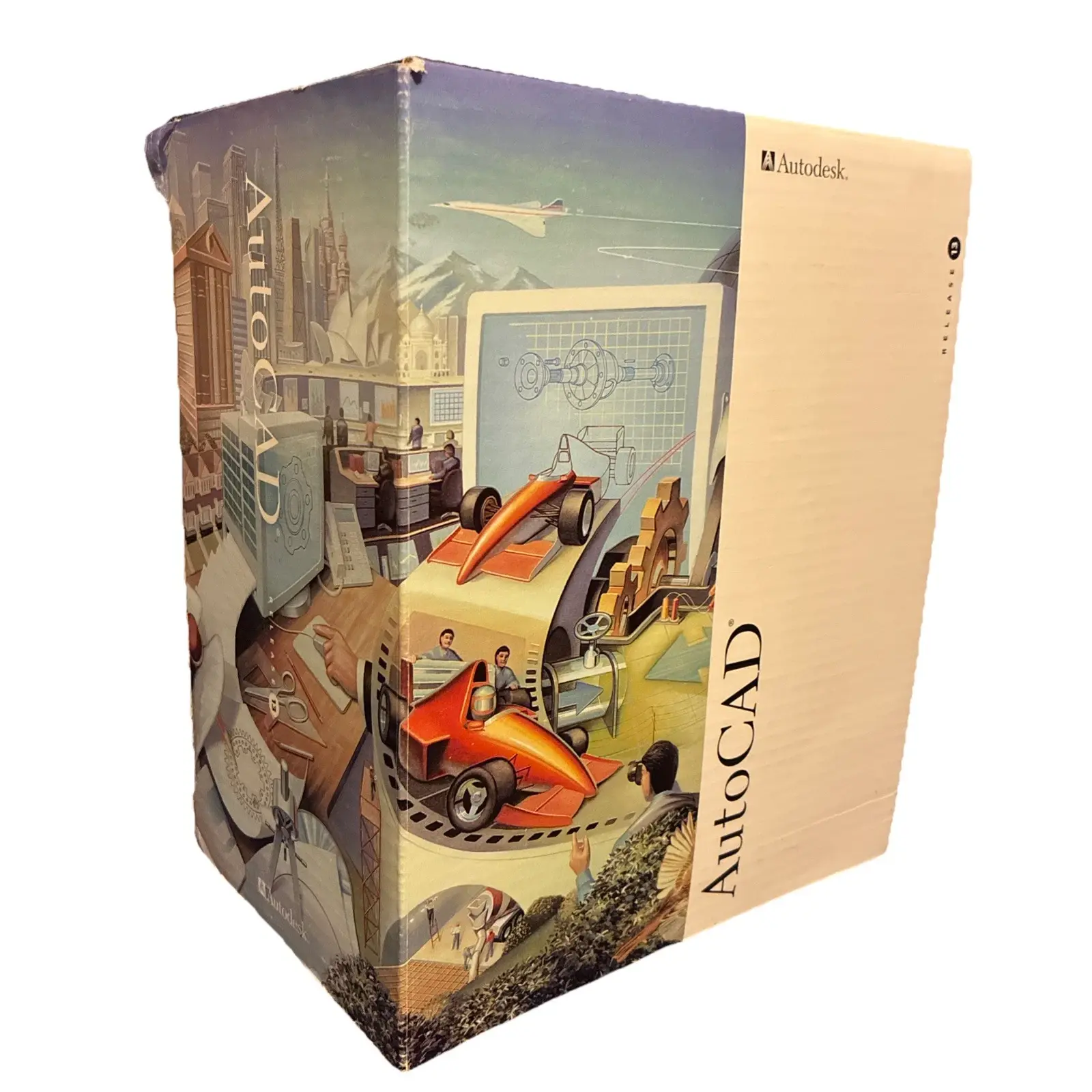 Autodesk AutoCAD Release 13 Documentation Pack (7 Books) & Box - No Software