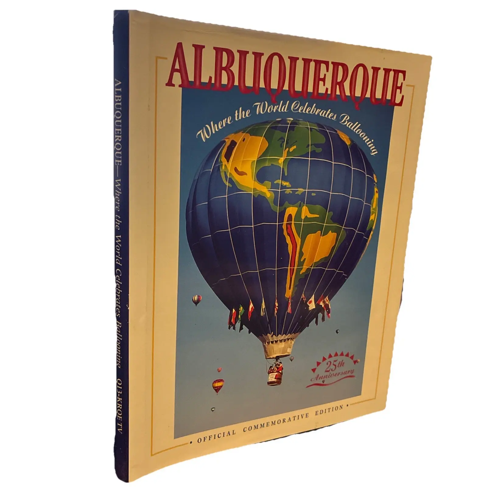 Albuquerque Balloon Fiesta Commemorative Edition 25th Anniv 1996 Balloon book
