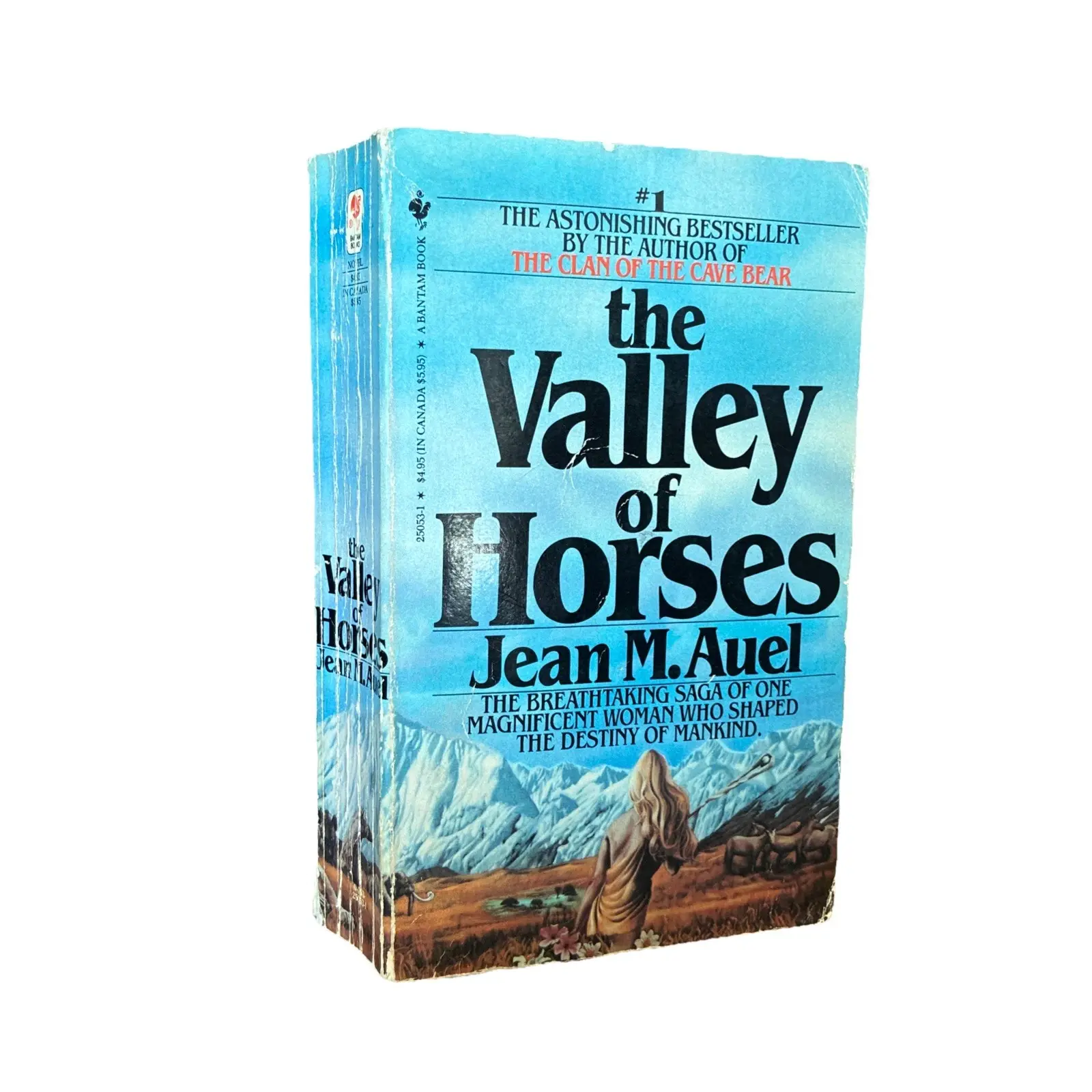 The Valley of Horses Jean M. Auel 1983 Bantam Edition Earth's Children Novel