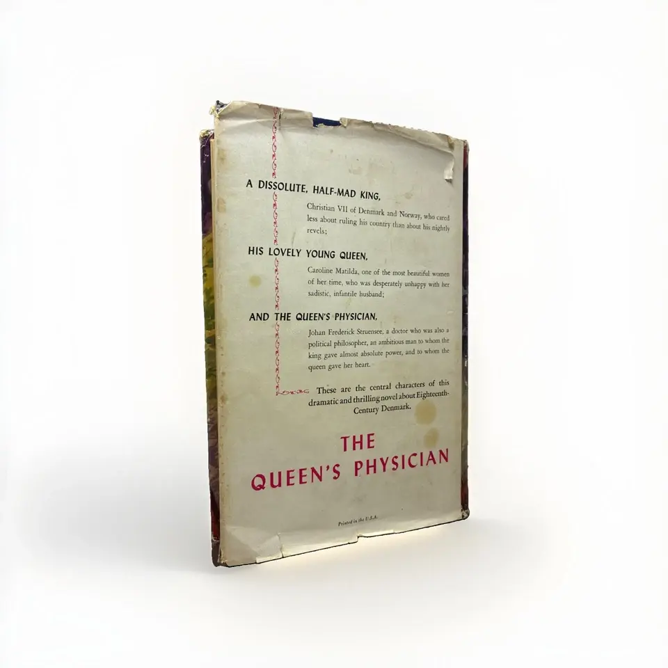The Queen's Physician by Edgar Maass — Back Cover — Good