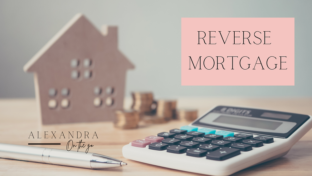 Reverse Mortgage is the only way to tap into the equity of a house without having to sell it.