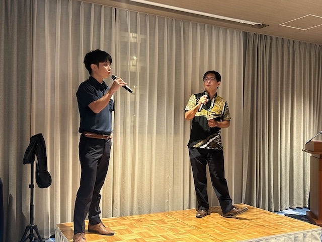 宮城さん、玉城さんによる漫才大爆笑でした