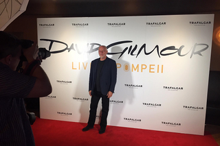 Premiere de David Gilmour Live at Pompeii en Londres