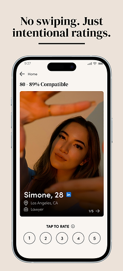 alyst profile page with rating