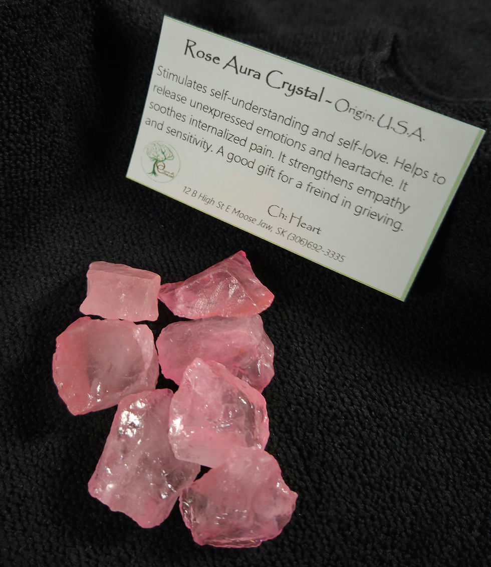 Rose Aura Crystal